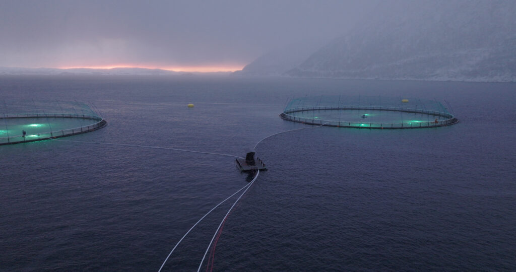 Film med Aquaservice - hos Kime Akva, Finnmark