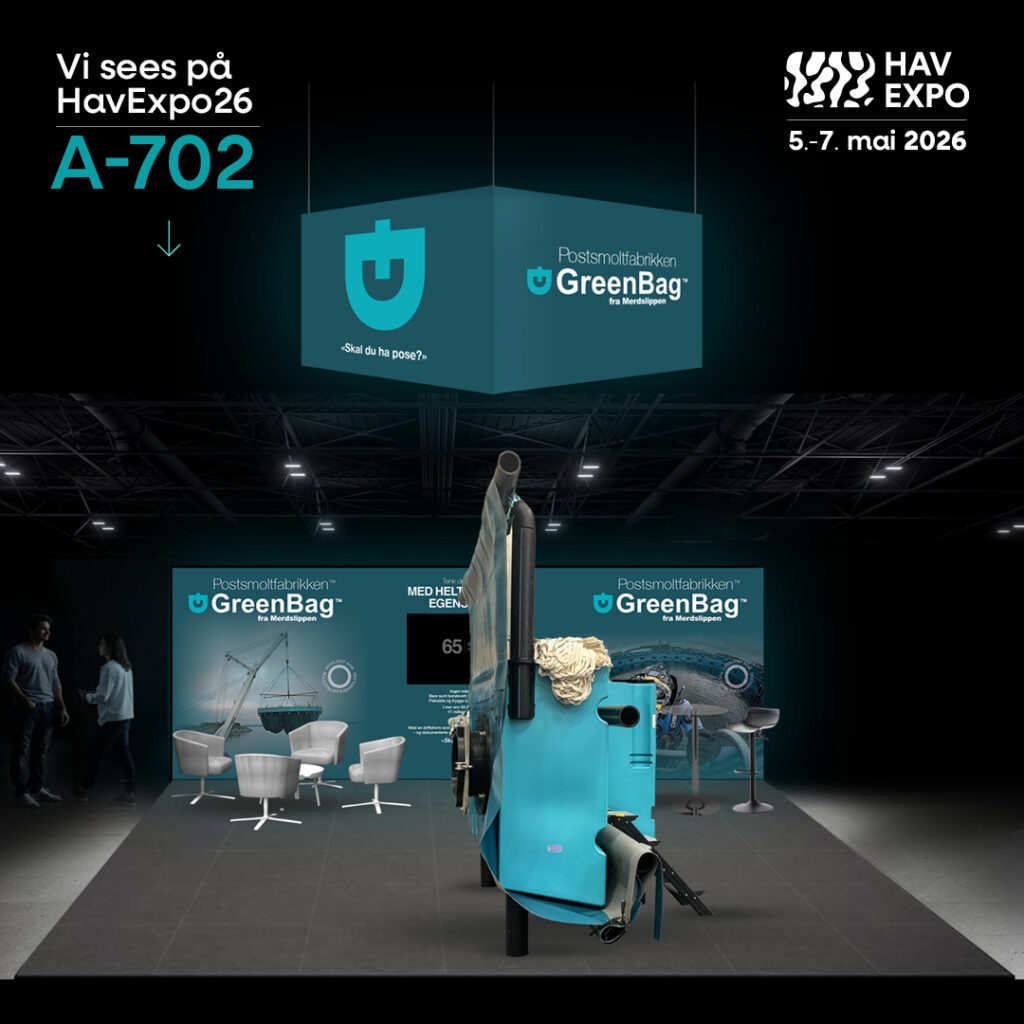 Skal du ha pose? GreenBag fra Merdslippen på HavExpo 2026